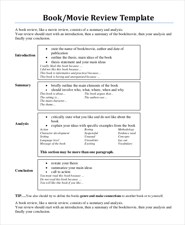 😂 Movie critique template. How to Write a Critical Review ...