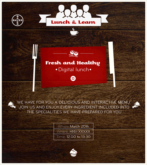 lunch and learn invitation template