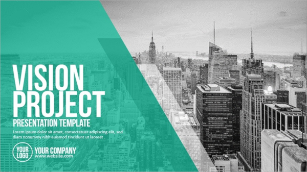 vision project presentation template