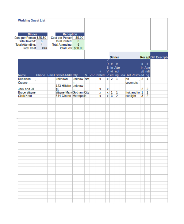 free-7-sample-wedding-guest-lists-in-pdf-ms-word-excel