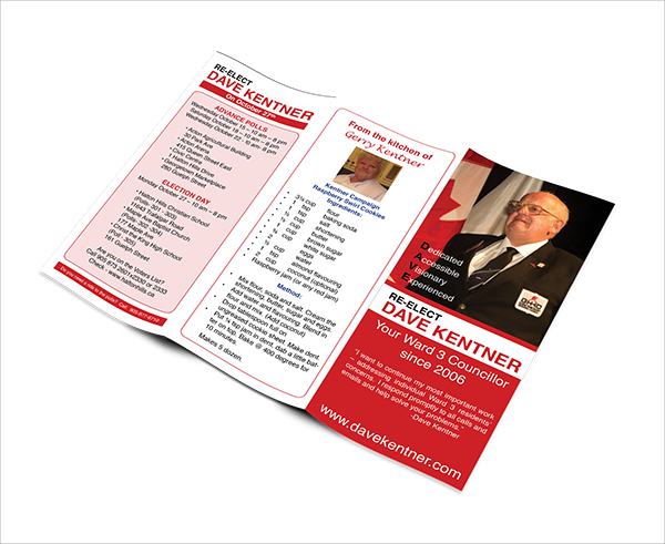 free election brochure template