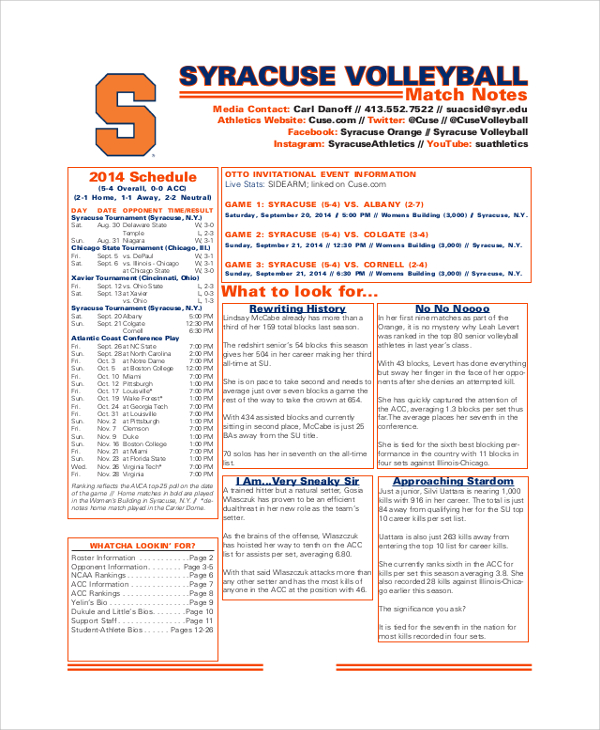 volleyball cornell note