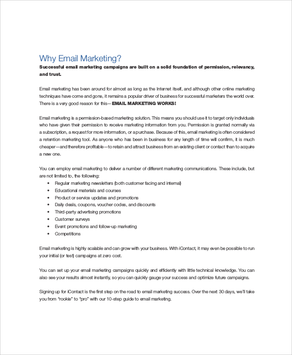 free email marketing