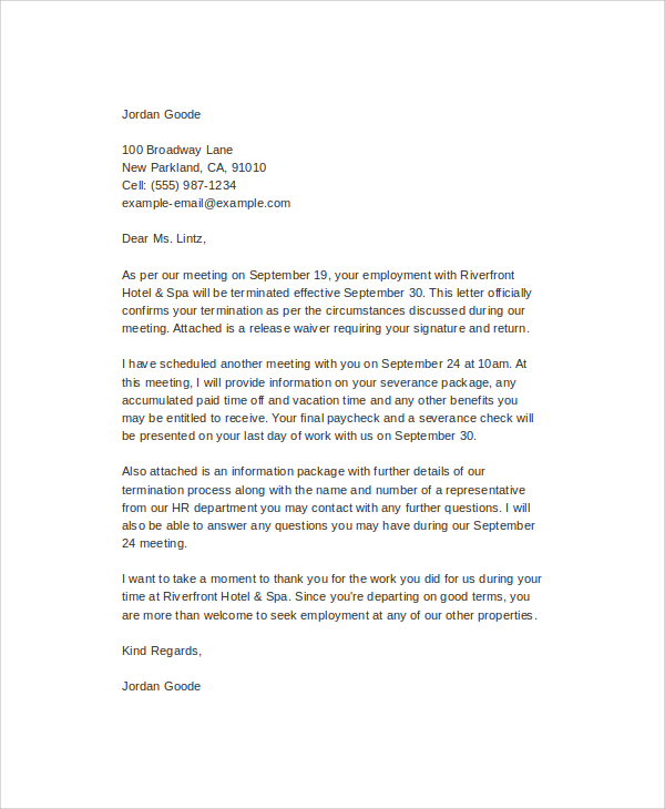 Separation Letter From Employer Template from images.sampletemplates.com