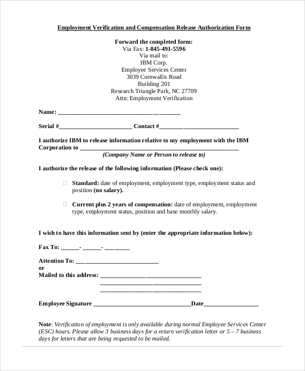 free-6-sample-employment-verification-forms-in-pdf