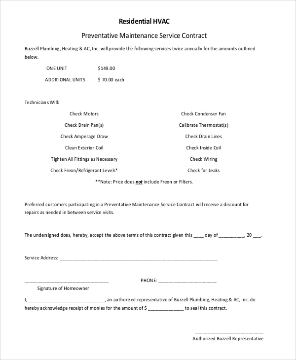 hvac-service-contract-agreement-template-pdf-template