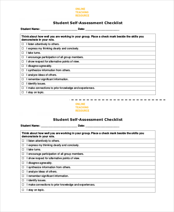 tagr self assessment