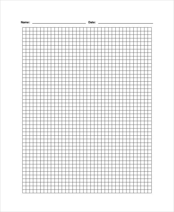 FREE 19 Sample Printable Graph Paper Templates In PDF MS Word Excel