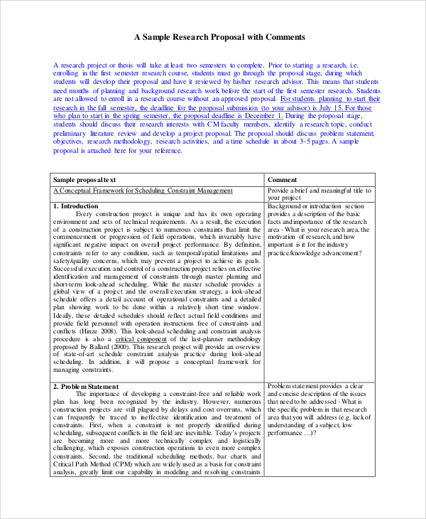 FREE 6 Sample Research Plan Templates In PDF