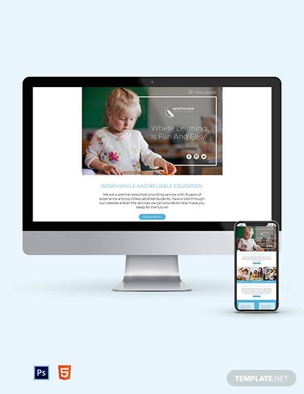 preschool newsletter template