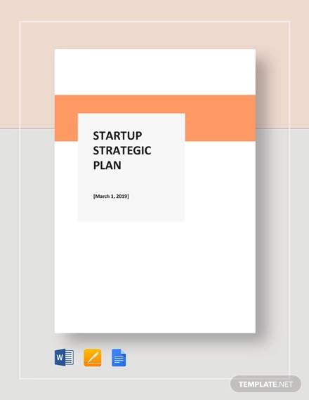 startup strategic