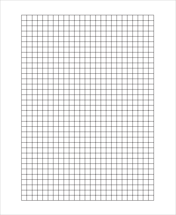 free printable blank graph paper pdf printerfriendly - free 9 printable ...