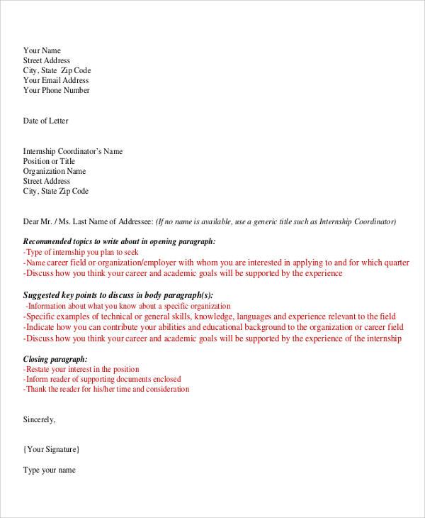 letter certificate pdf internship PDF  5 Intent Sample Documents of Letter in  Internship