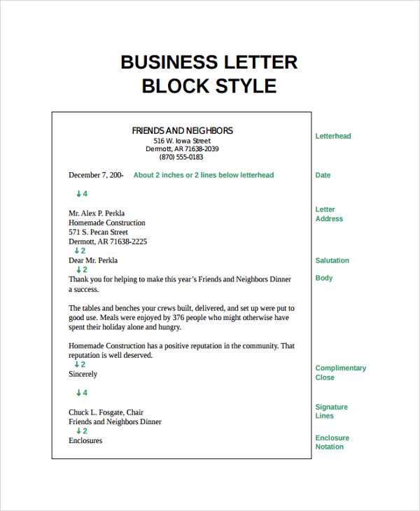 FREE 20 Sample Letter Templates In PDF MS Word