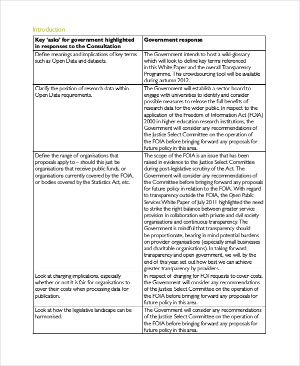 academic white paper format