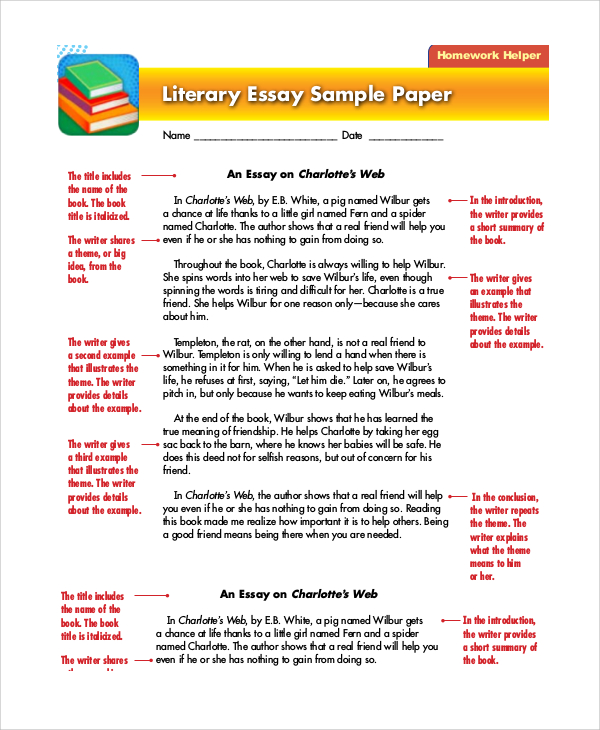 sample essay book pdf