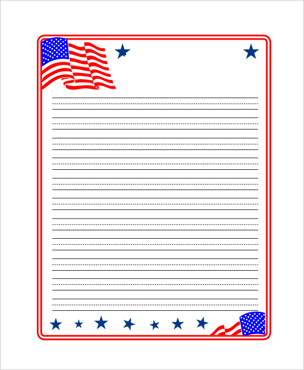 FREE 7+ Printable Lined Paper Samples in PDF | MS Word