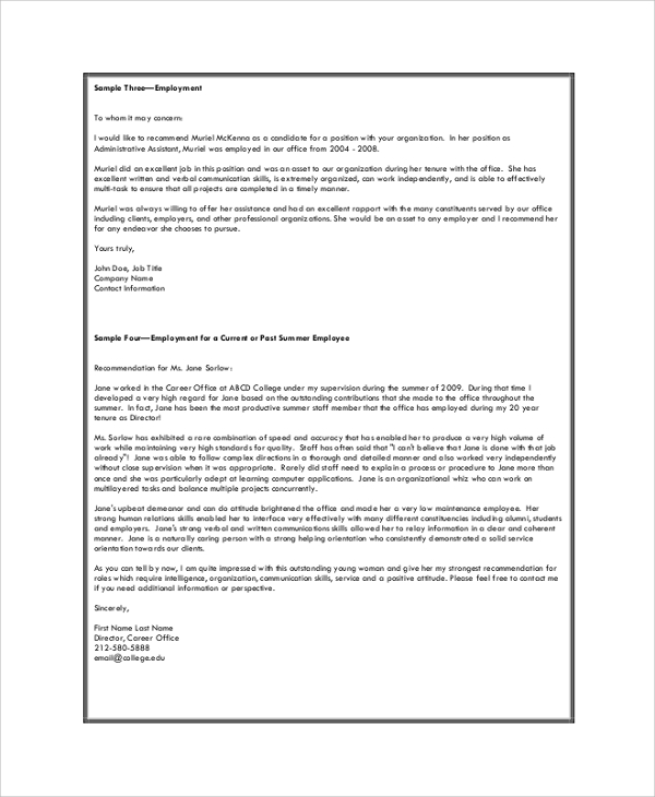 How To Ask Your Boss For A Reference Letter