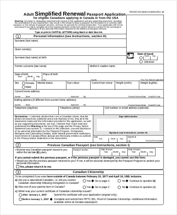 free-7-sample-passport-renewal-forms-in-pdf