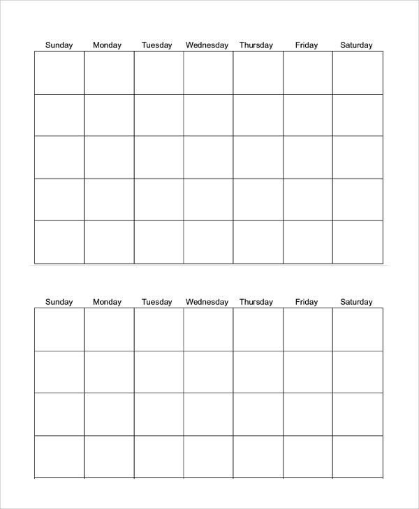 editable blank calendar template microsoft word