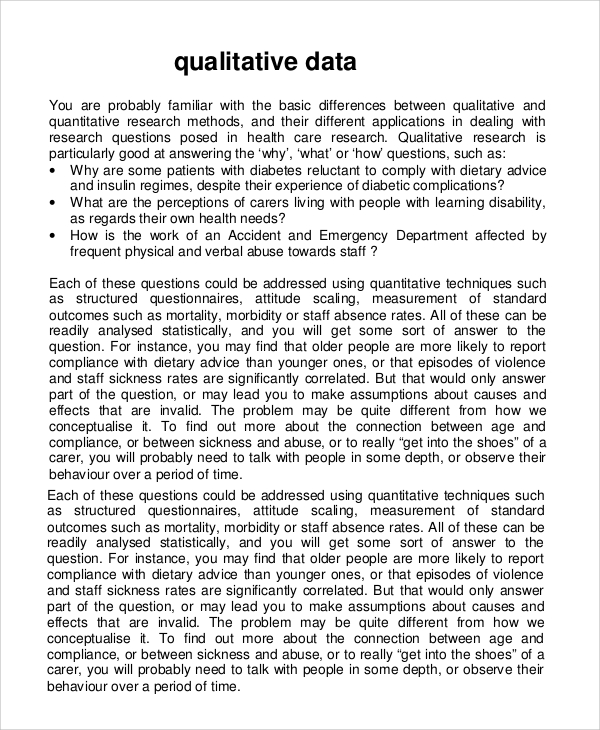 data analysis plan example thesis