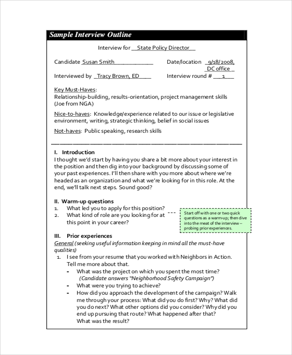 FREE 15+ Sample Outline Templates in PDF MS Word PPT