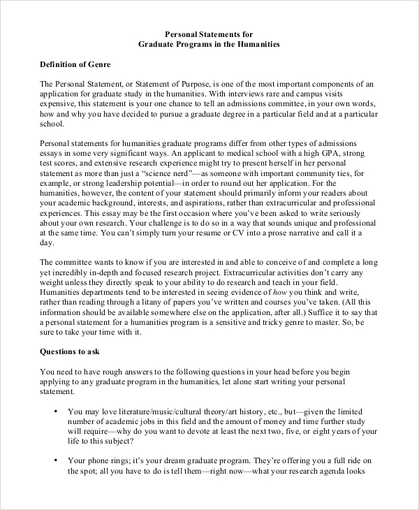 personal statement for undergraduate business school