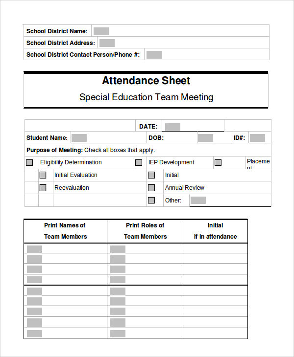 Letter Q Worksheet Attendance Sheet Sample