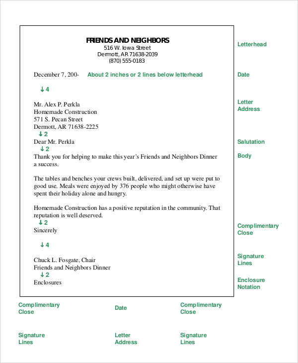 FREE 7+ Sample Formal Letter Templates in MS Word PDF