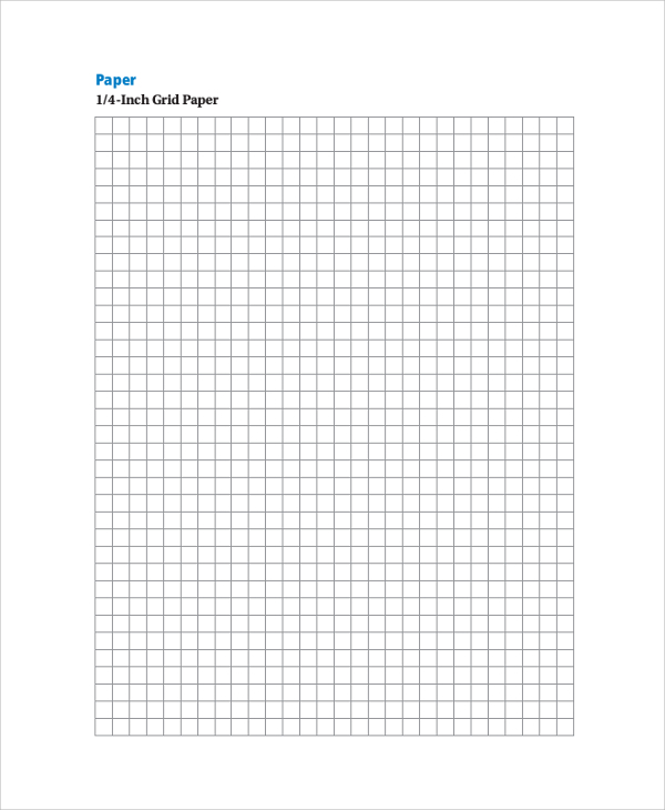 1 4 Inch Graph Paper Free Printable Free Printable Templates