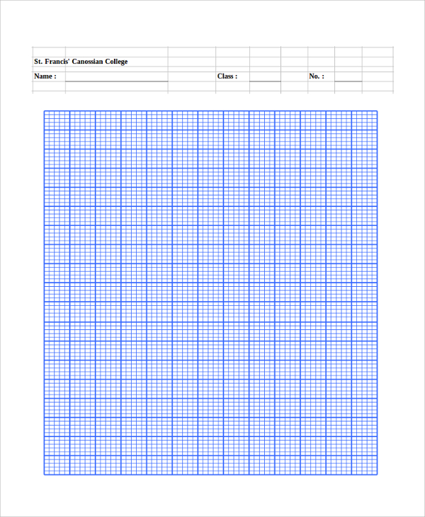 sample printable graph paper Printable Paper 8 Templates Graph Samples, Examples,