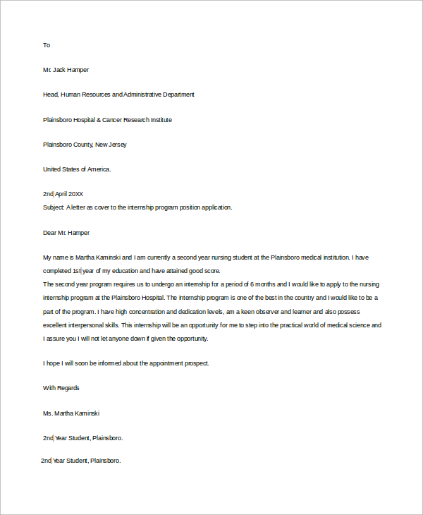 Free 8 Resume Cover Letter Samples In Ms Word Pdf