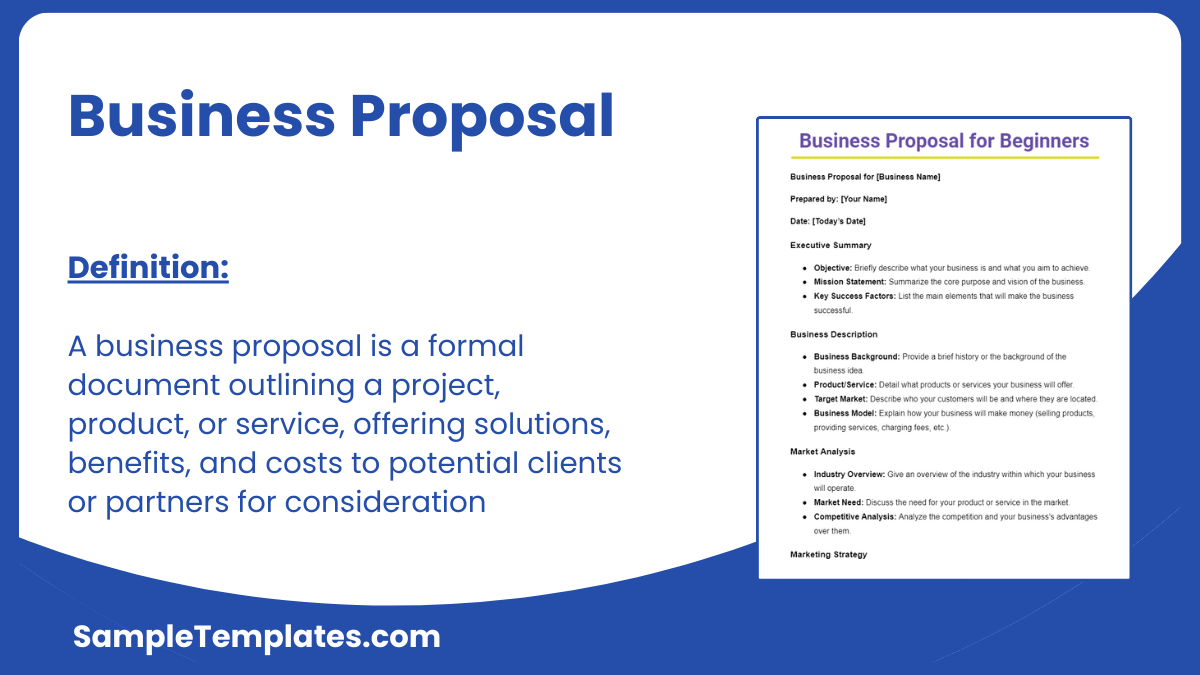 Business Proposal