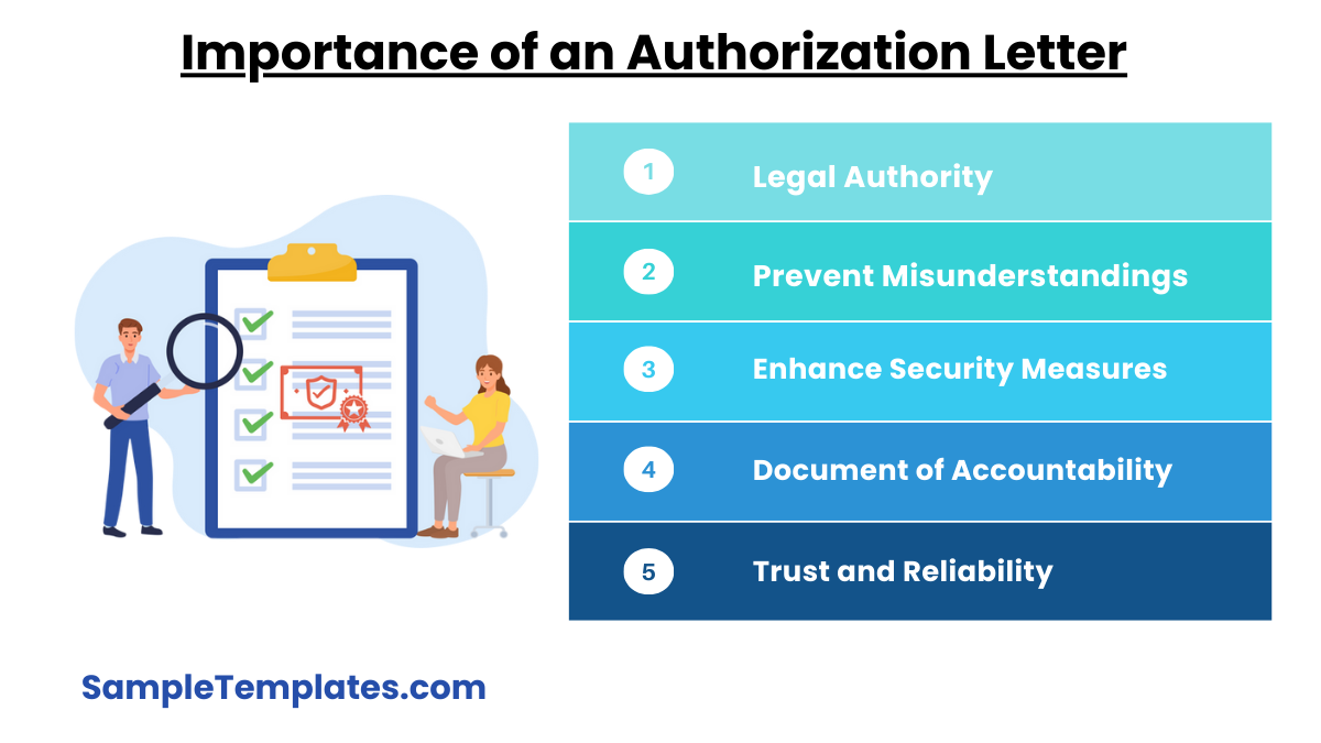 importance of an authorization letter