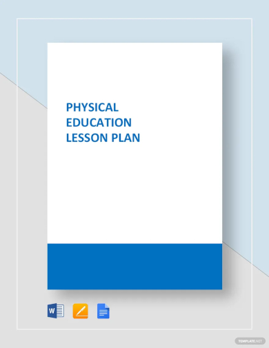 physical education lesson plan template