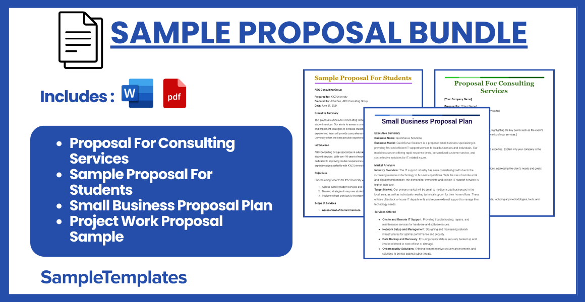 sample proposal bundle