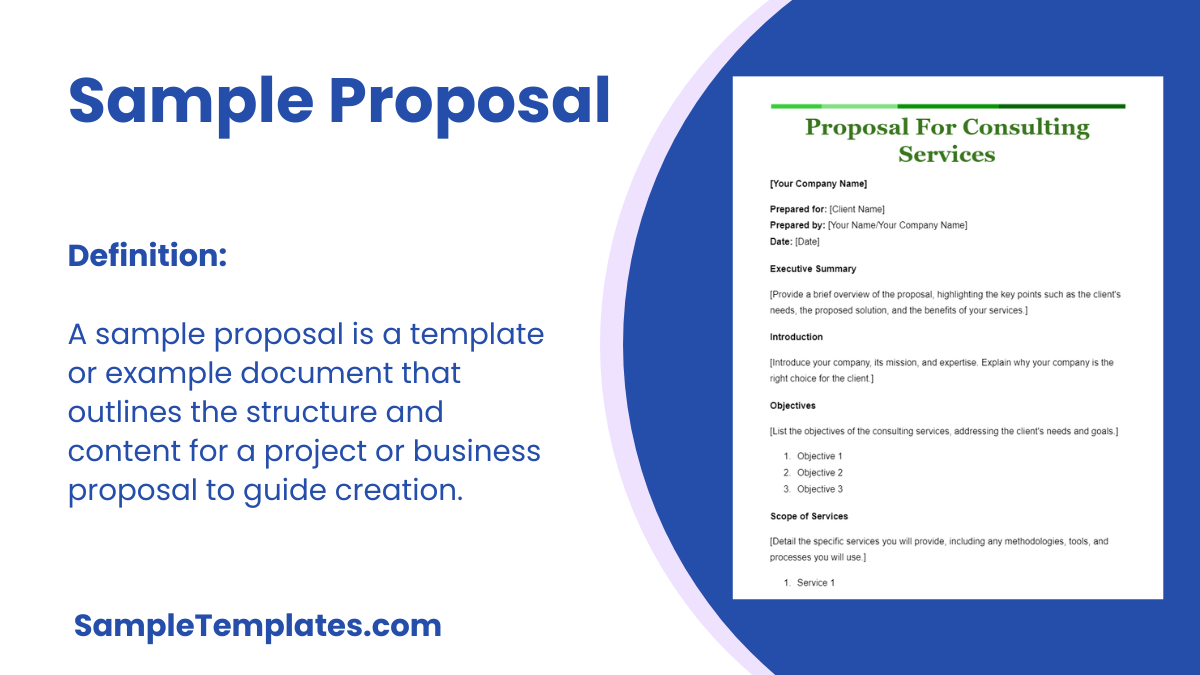 Sample Proposal