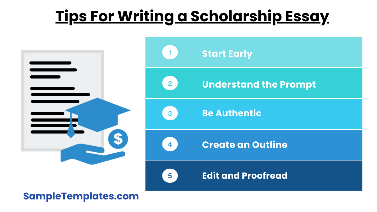 tips for writing a scholarship essay