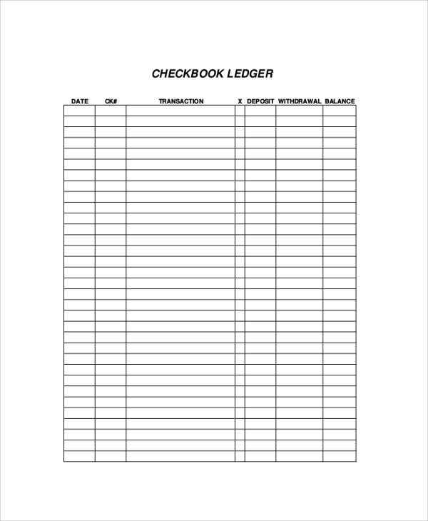 Printable Checkbook Register Free Rewaonthego