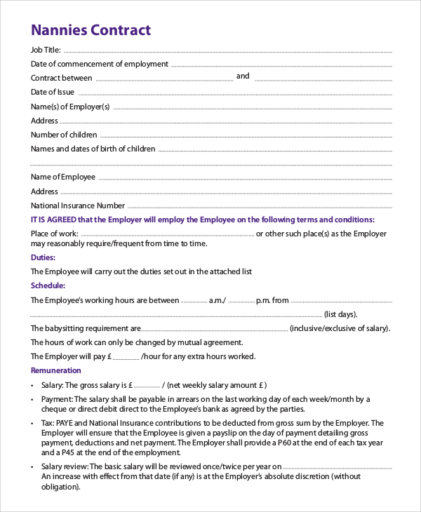 printable-nanny-contract-template-printable-templates