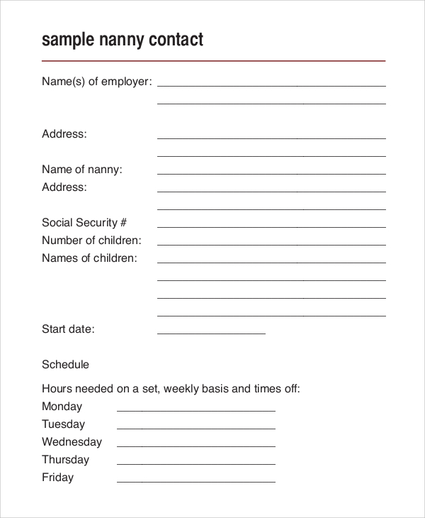 nanny-contract-template-pdf-template