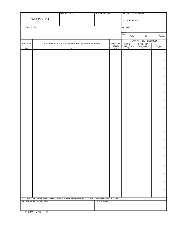 DD Form 200 Example