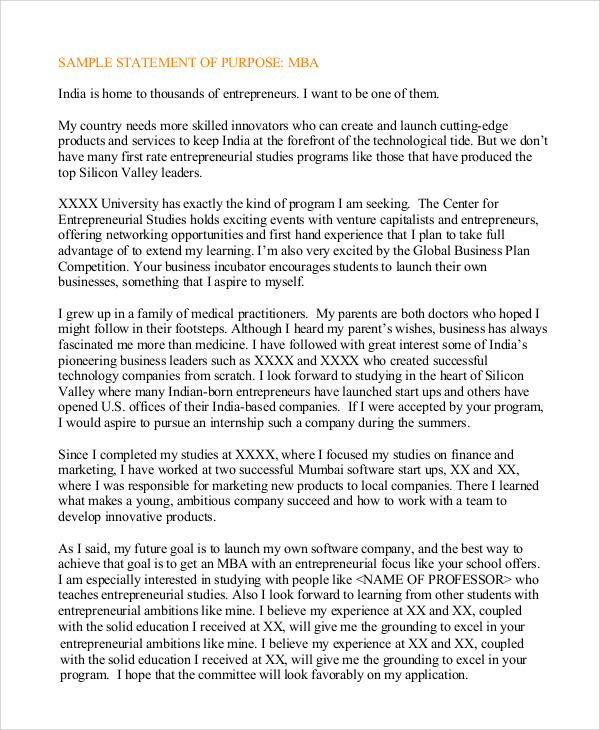Statement Of Purpose For Undergraduate Computer Science