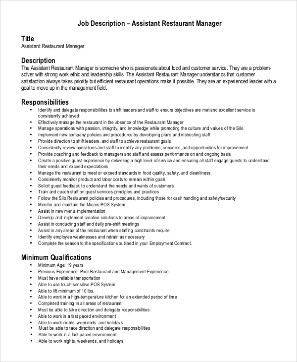 free-10-sample-assistant-manager-job-descriptions-in-pdf-ms-word