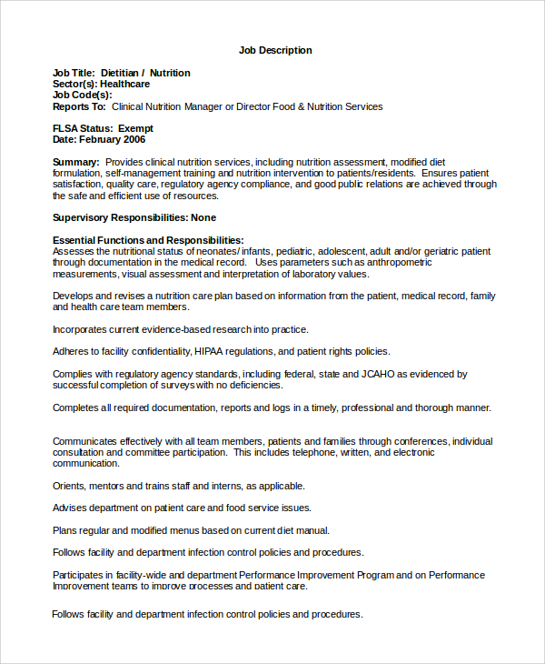 food science researcher job description