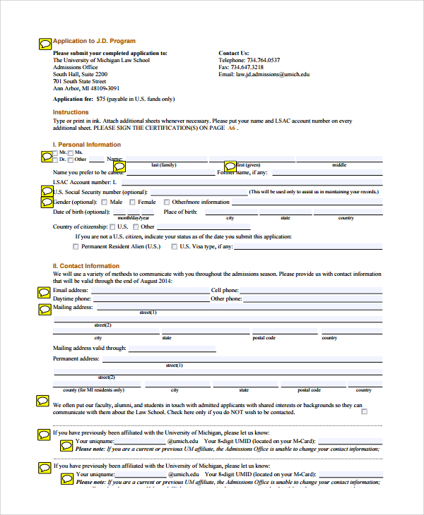 umich law personal statement