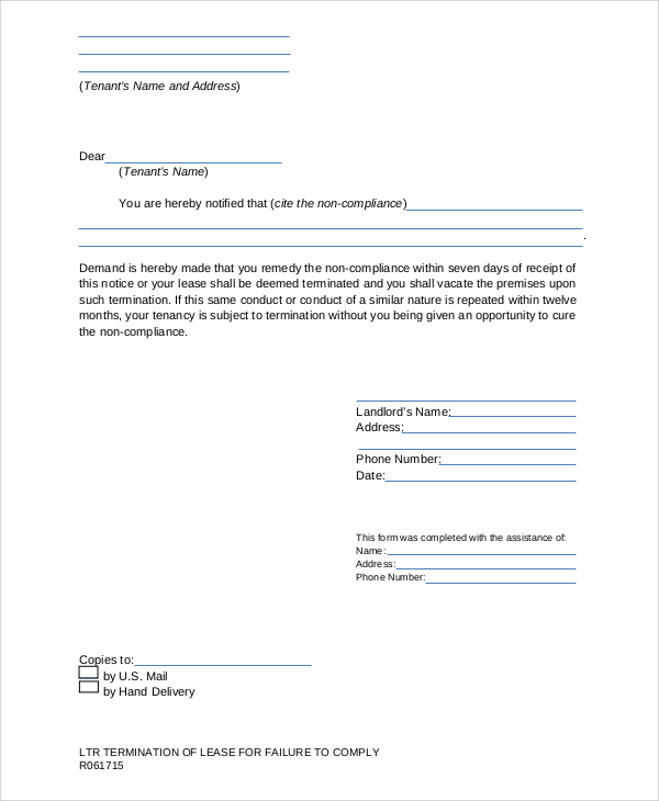 Letter To Tenants For Nonpayment Of Rent Database Letter Template Collection