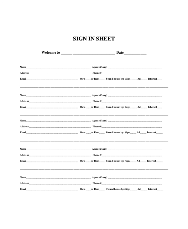 free 13 sample sign in sheet templates in pdf ms word