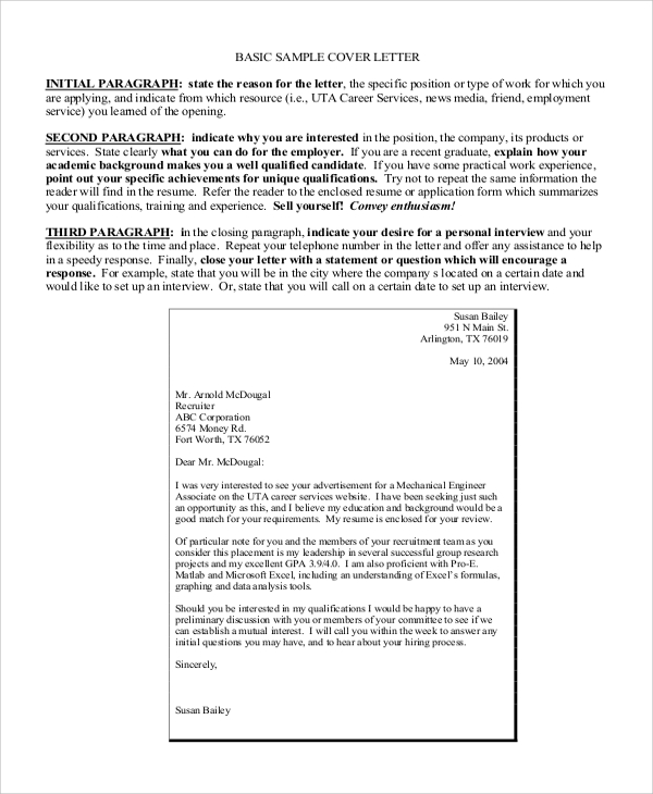 download word cover letter template