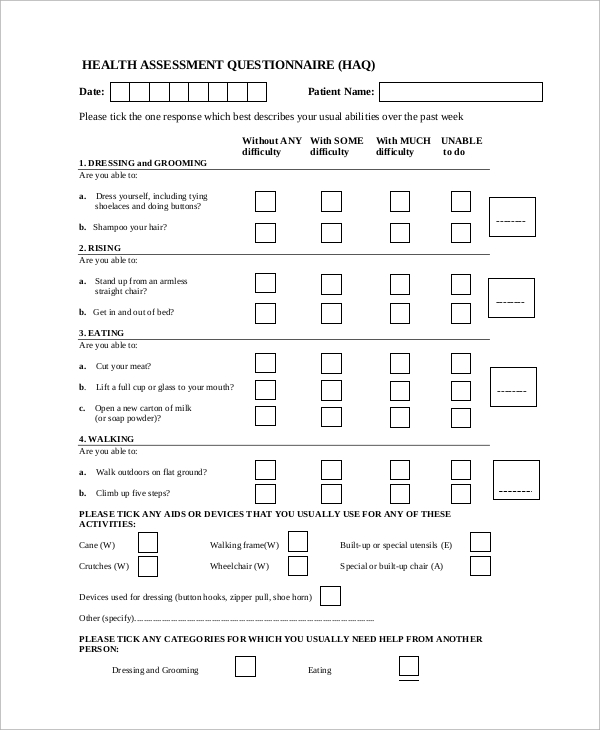 FREE 75+ Questionnaire Samples in PDF, Word, Pages